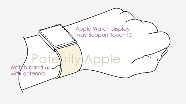 yeni apple watch, touch id, ekrena gömülü parmak izi