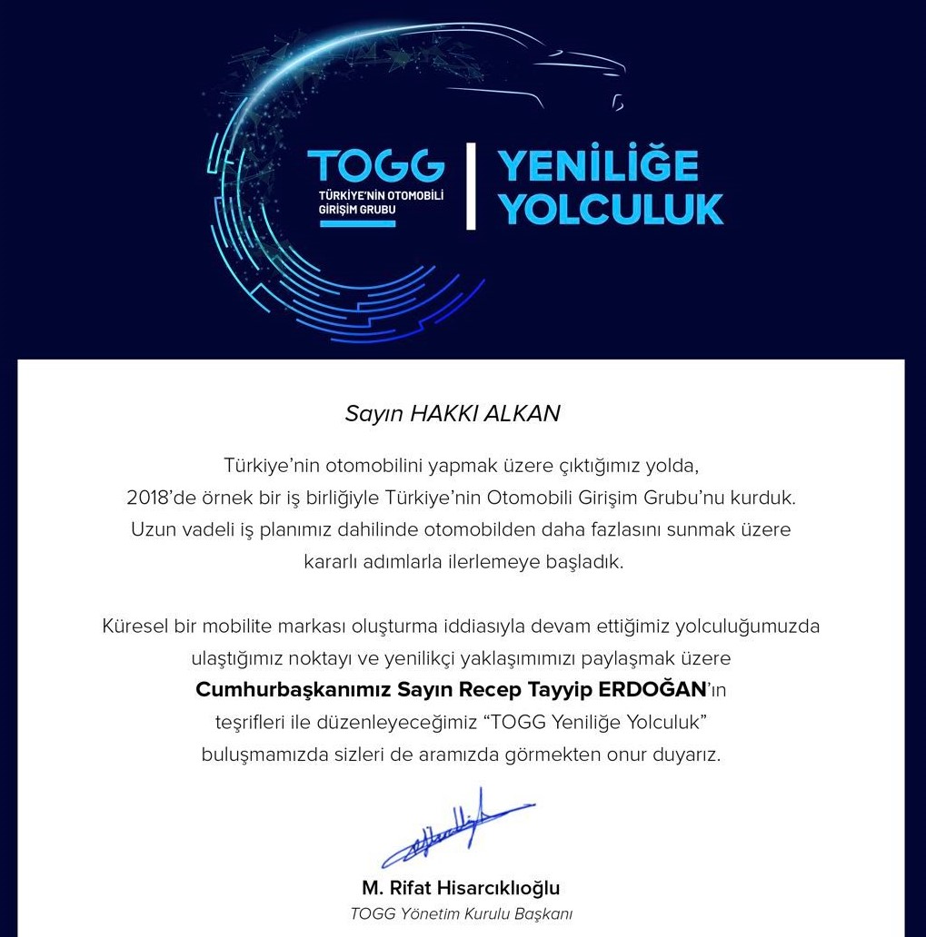 Yerli otomobil tanıtımı için 27 Aralık'ta TOGG'tayız! - ShiftDelete.Net(1)