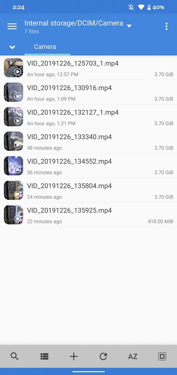 Android 11 video çekme programları