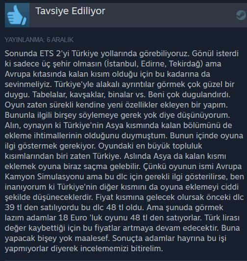 ETS 2 Türkiye Haritası