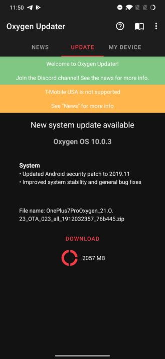 OnePlus 7 Pro ve 7 modelleri için OxygenOS 10.0.3 güncellemesi yayınlandı