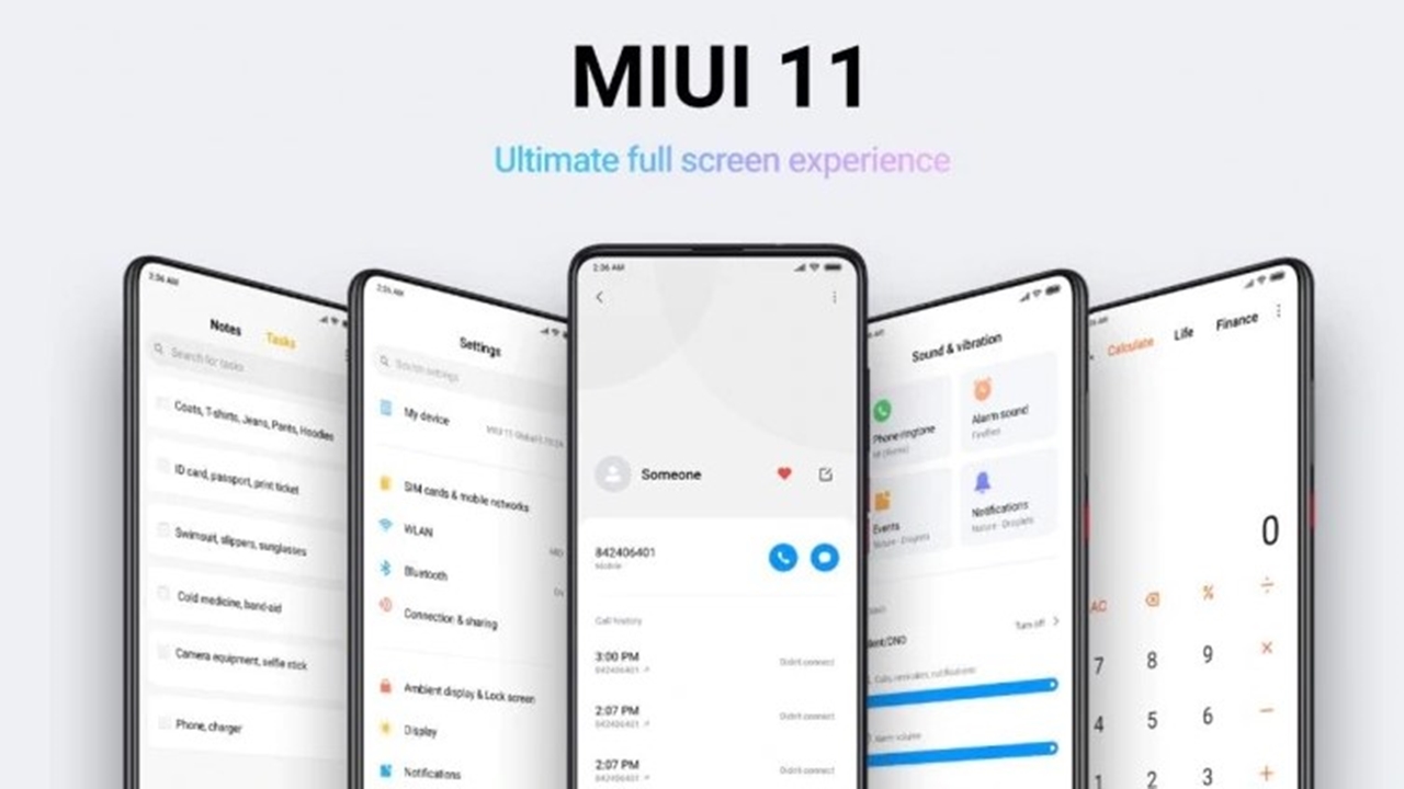 Xiaomi MIUI 11 güncellemesi