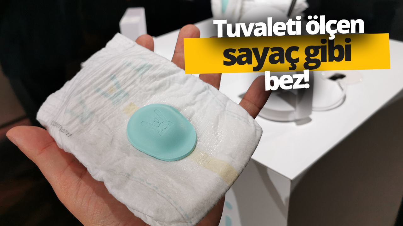 Tuvaleti ölçen bebek bezi Lumi by Pampers