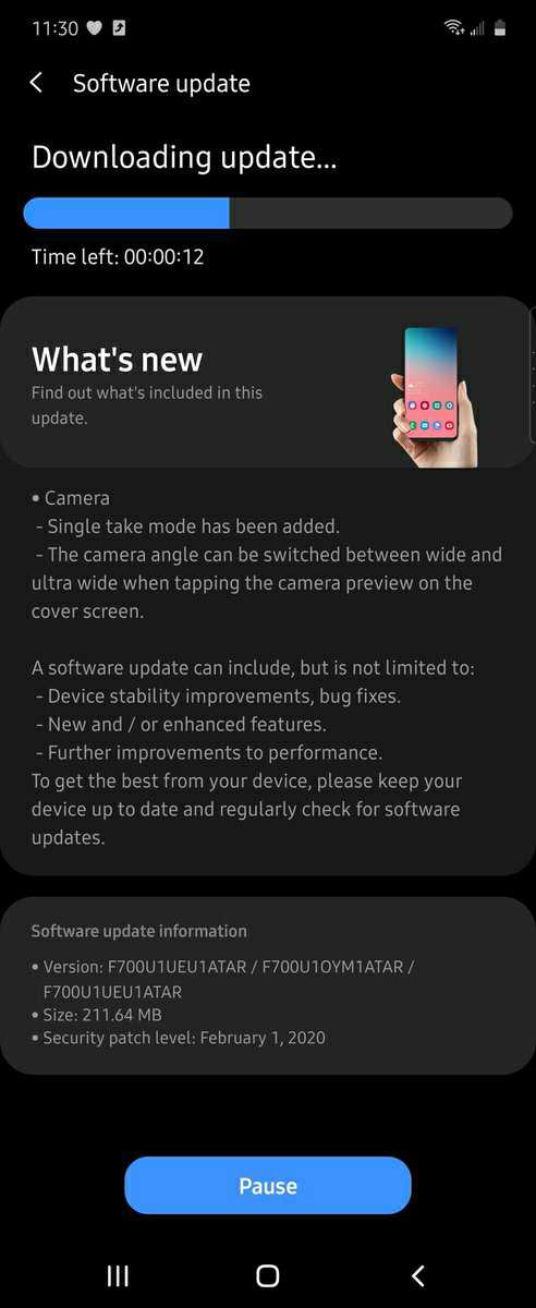 Samsung Galaxy Z Flip ilk güncelleme yayınlandı! - ShiftDelete