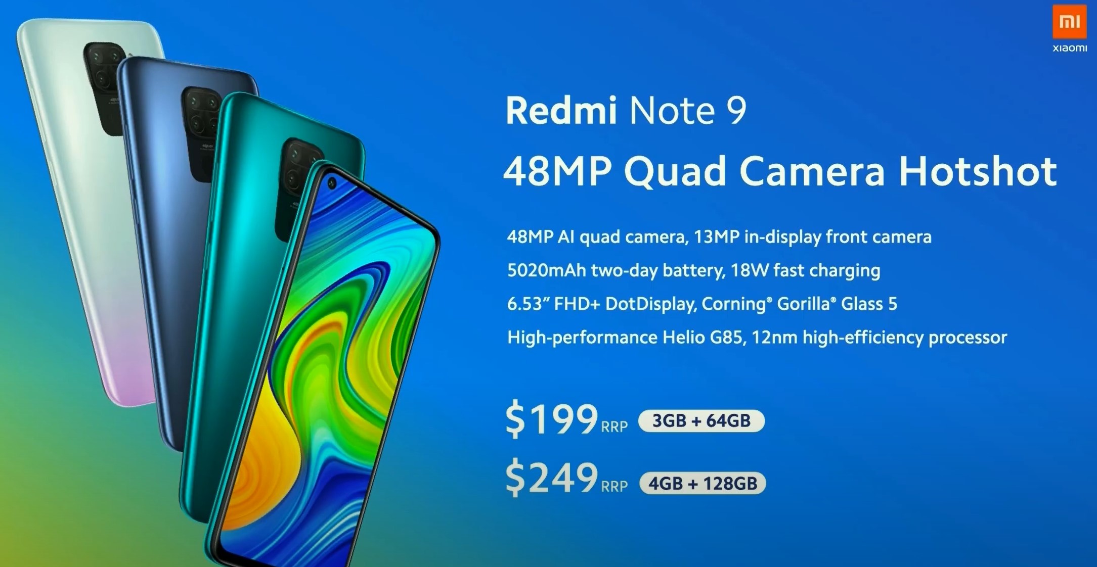 Redmi Note 9 fiyatı