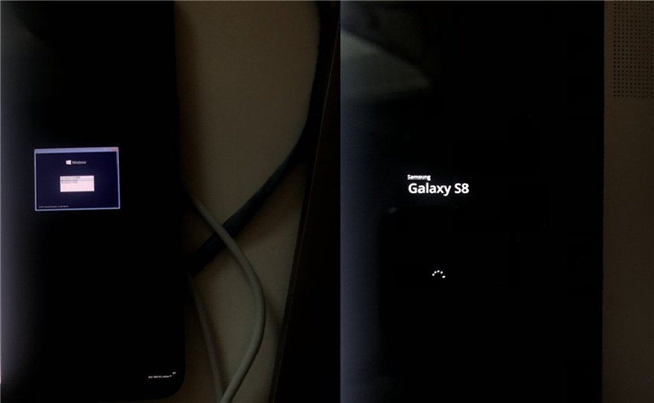 Samsung Galaxy S8 Windows 10 kurulumu