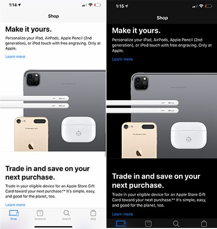 iOS için Apple Store