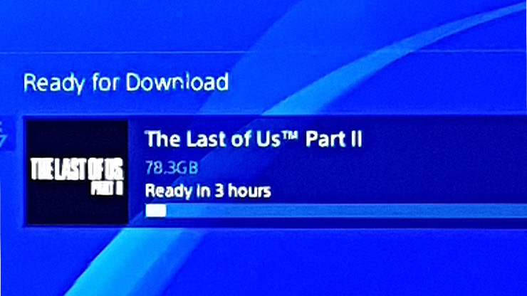 The Last of Us Part II boyutu