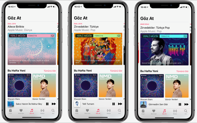 Yerli Müzik: Türkiye, Apple Music'te