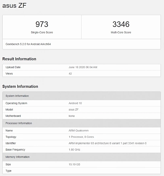 Asus ZenFone 7 özellikleri