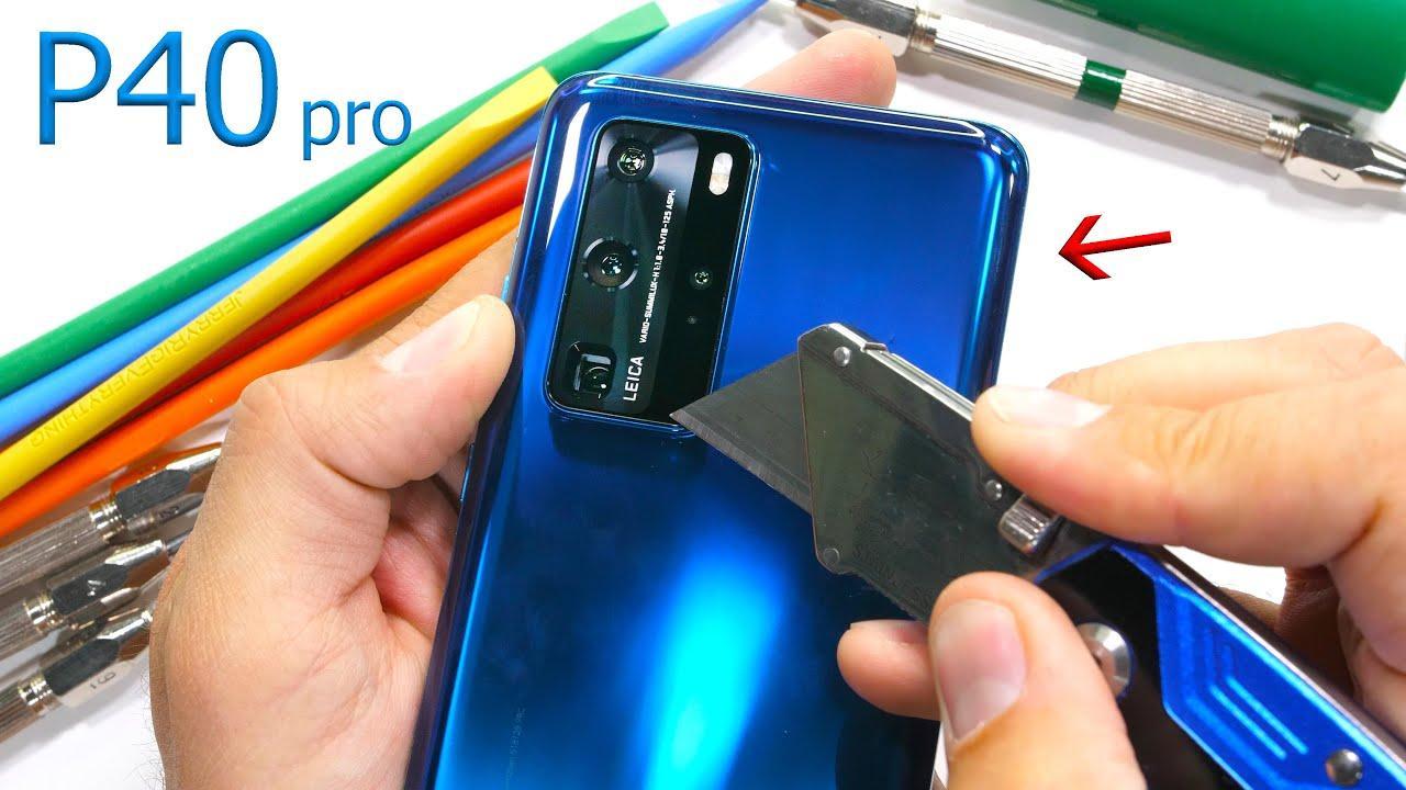 Huawei P40 Pro dayanıklılık testi