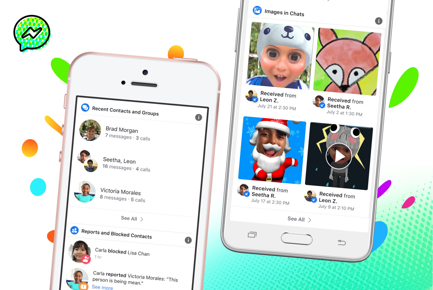 Facebook Messenger Kids özellikleri