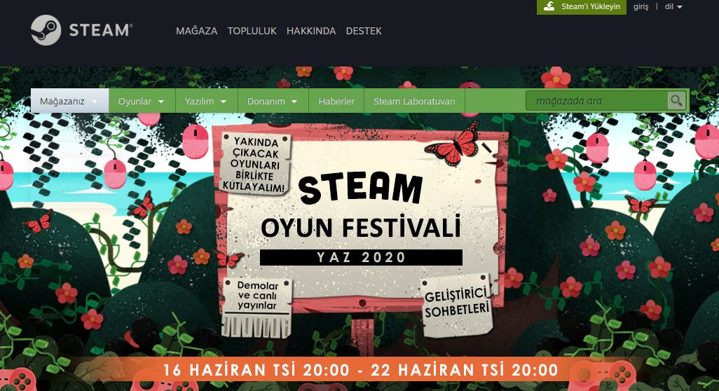 steam yaz festivali