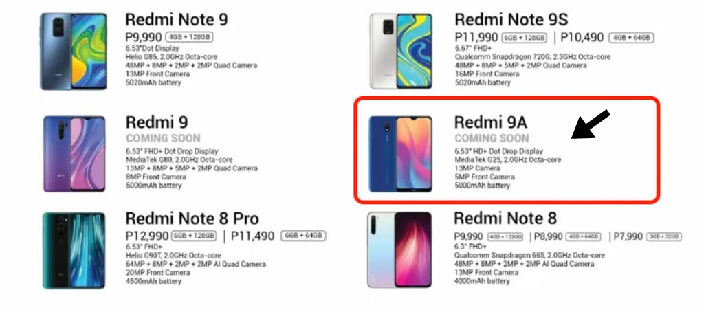 Xiaomi Redmi 9A özellikleri ve tanıtım tarihi 
