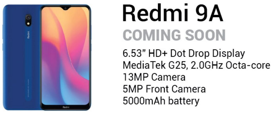 Xiaomi Redmi 9A özellikleri