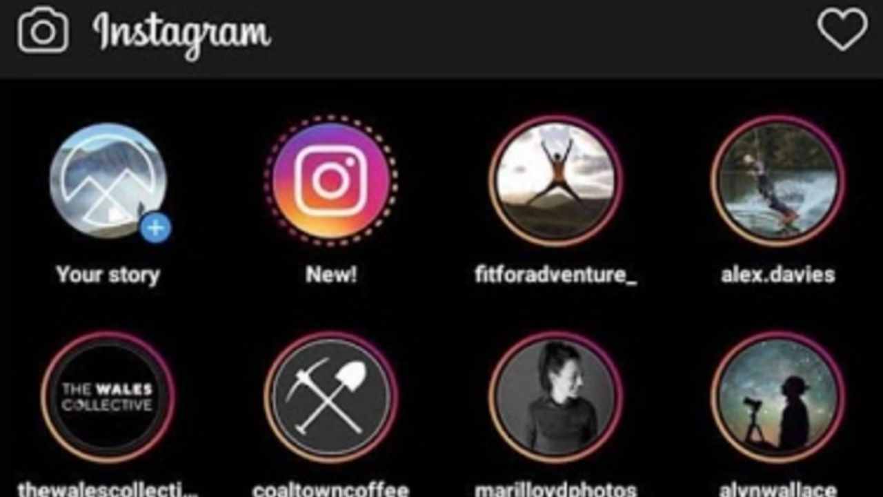 Instagram iki katlı Hikayeler özelliği