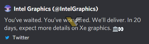 Intel Xe ekran kartı çıkış tarihi