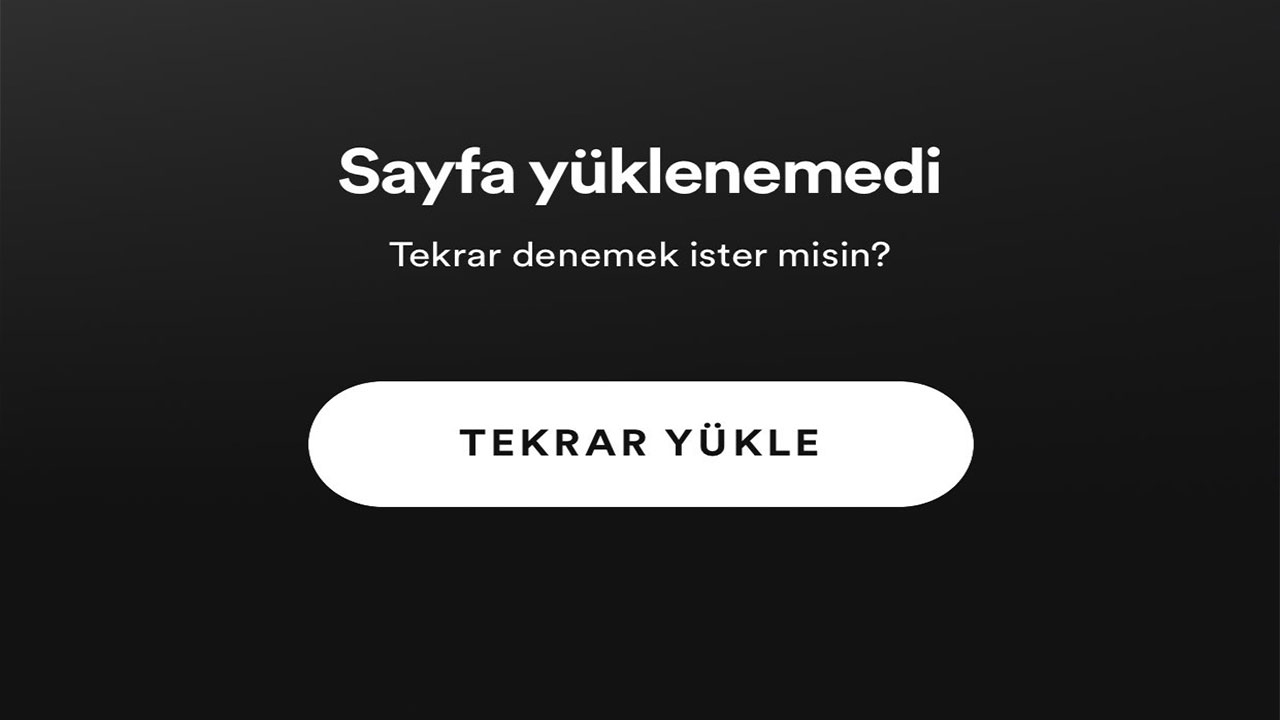 Spotify bağlantı sorunu nedeniyle çöktü!