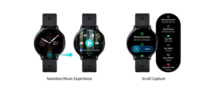 Galaxy Watch Active 2 VO2 Max güncellemesi
