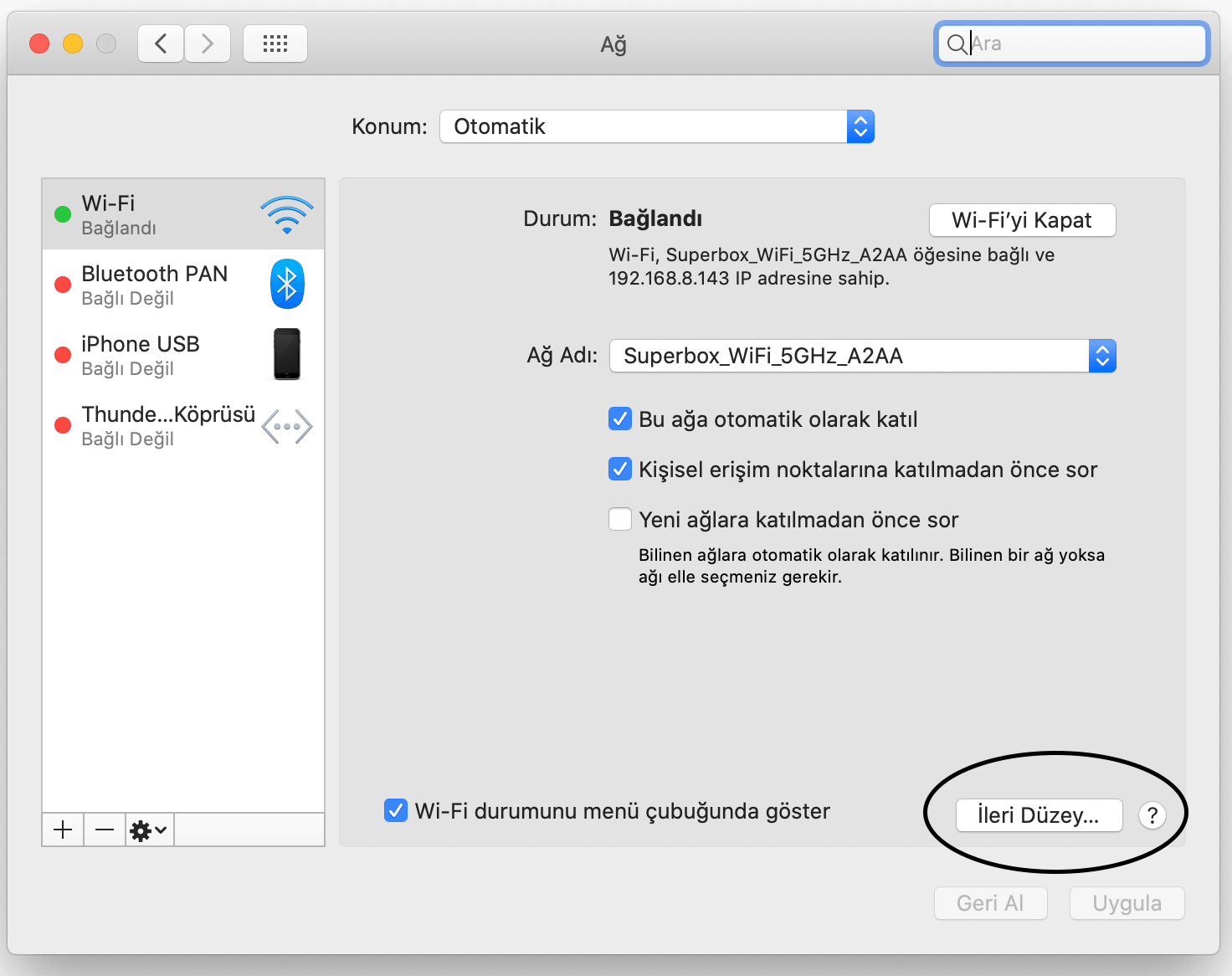 Mac DNS ayarları nasıl değiştirilir