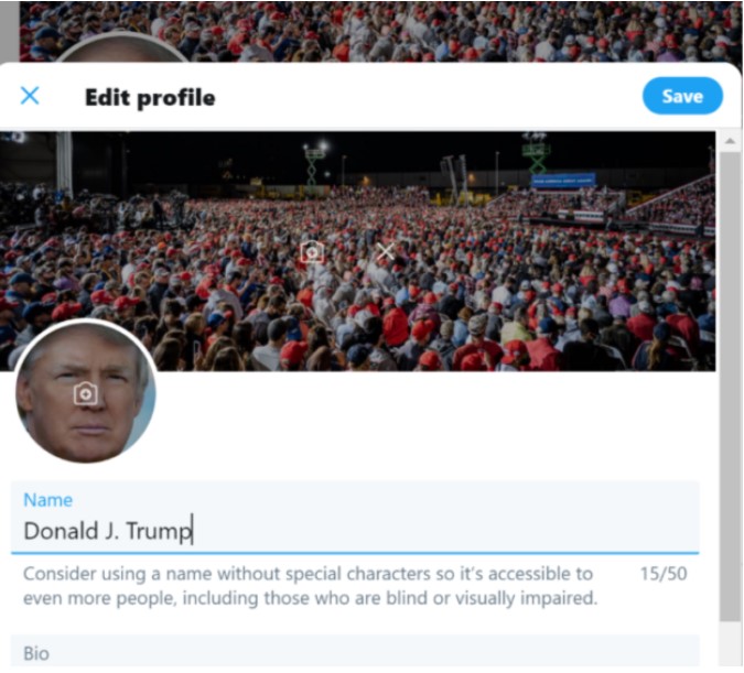 Donald Trump'ın Twitter hesabı hacklendi iddiası
