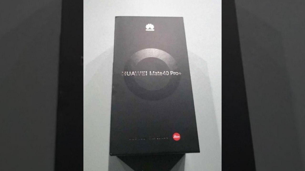Huawei Mate 40 Pro Plus kutusu