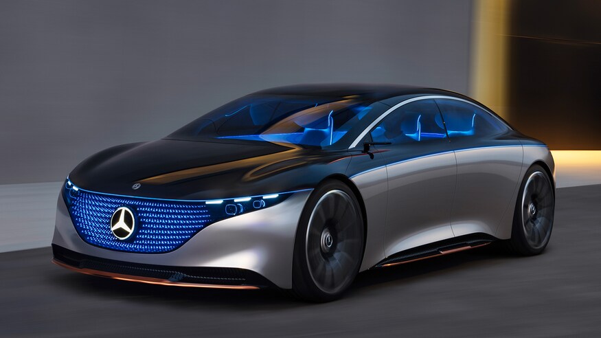Mercedes süper elektrikli otomobil konsepti