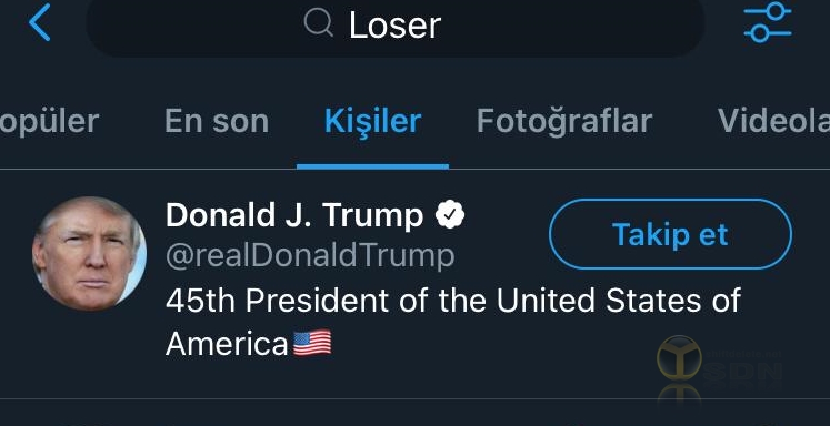 Donald Trump loser
