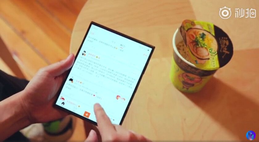 Xiaomi katlanabilir telefon sızıntısı ile gündemde