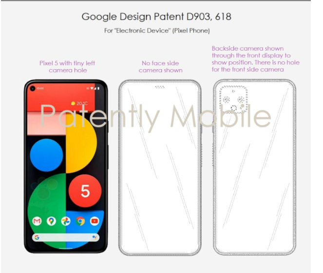 pixel 6, google pixel 6, ekran altı kamera