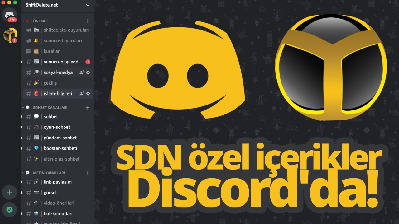 SDN Discord sunucumuz açıldı! Sizi neler bekliyor?