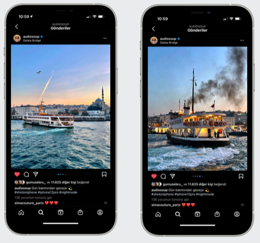 iPhone 12 Pro ile İstanbul turu
