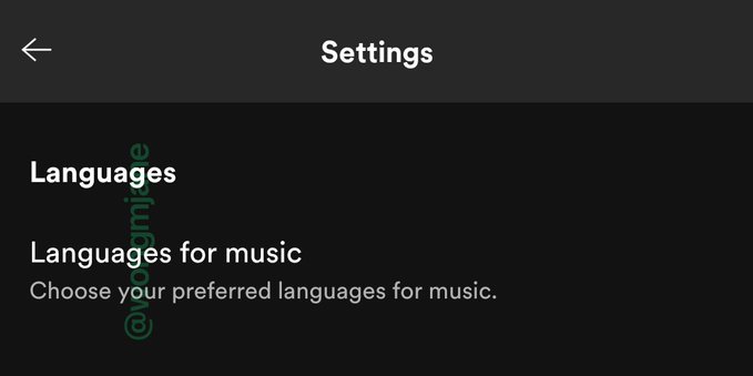 Spotify, dil tercihi özelliği ile gündemde