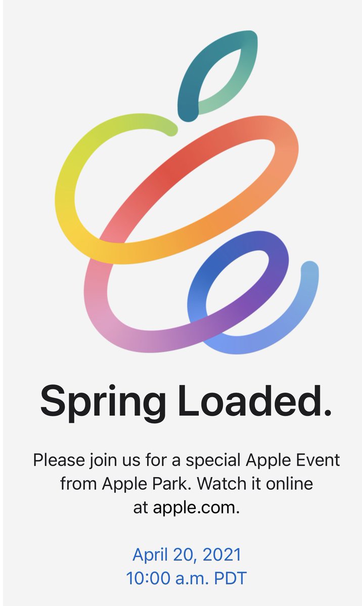Apple Etkinliği 20 Nisan'da düzenlenecek