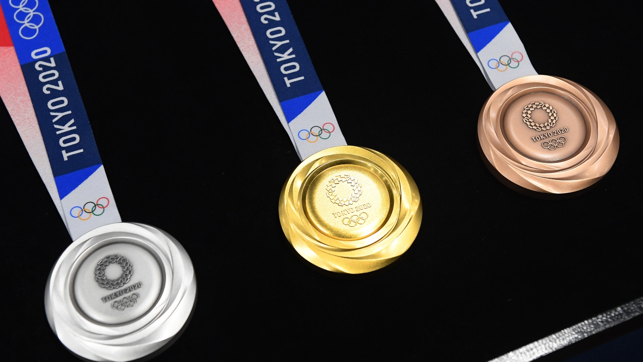 Tokyo Olimpiyatları madalyası. 