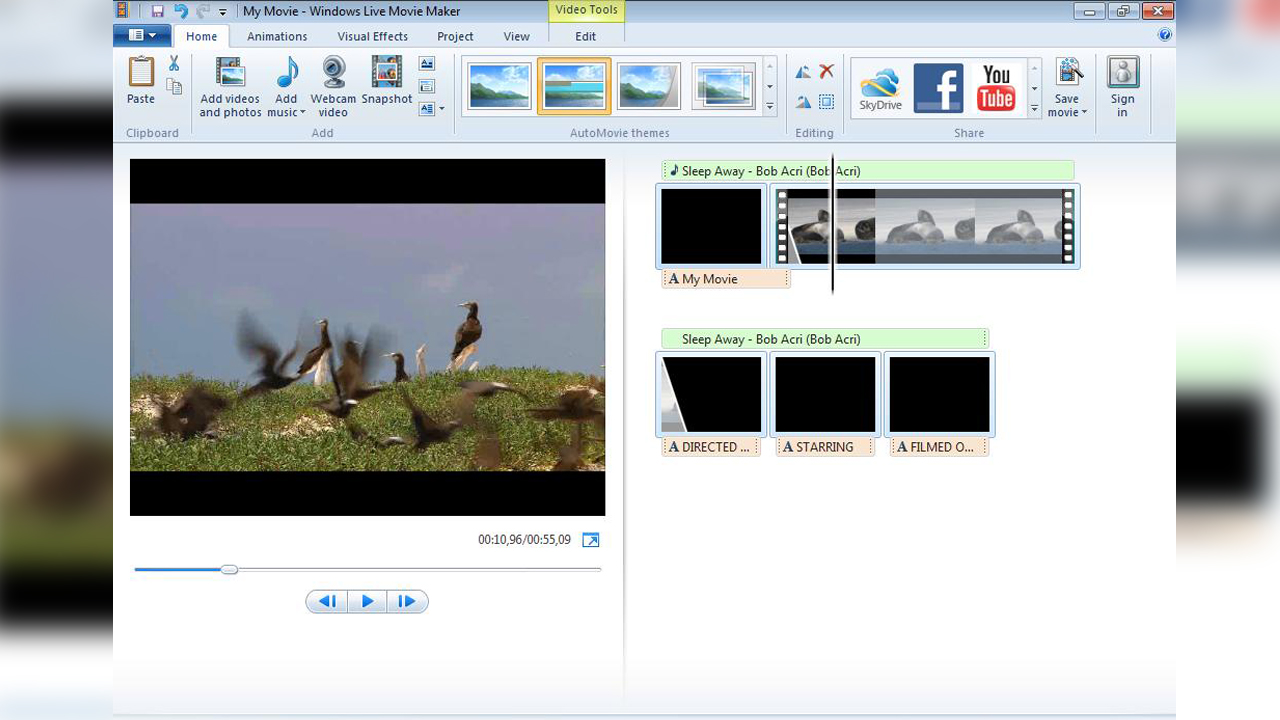 Movie maker. Интерфейс Windows Live movie maker. Программа Windows movie maker. Movie maker для Windows 7. Видеоредактор муви мейкер.