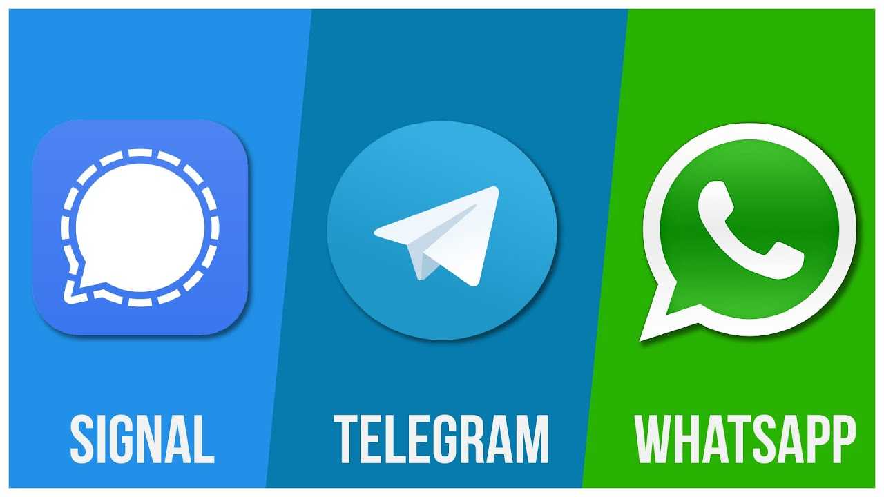 whatsapp vs telegram vs signal