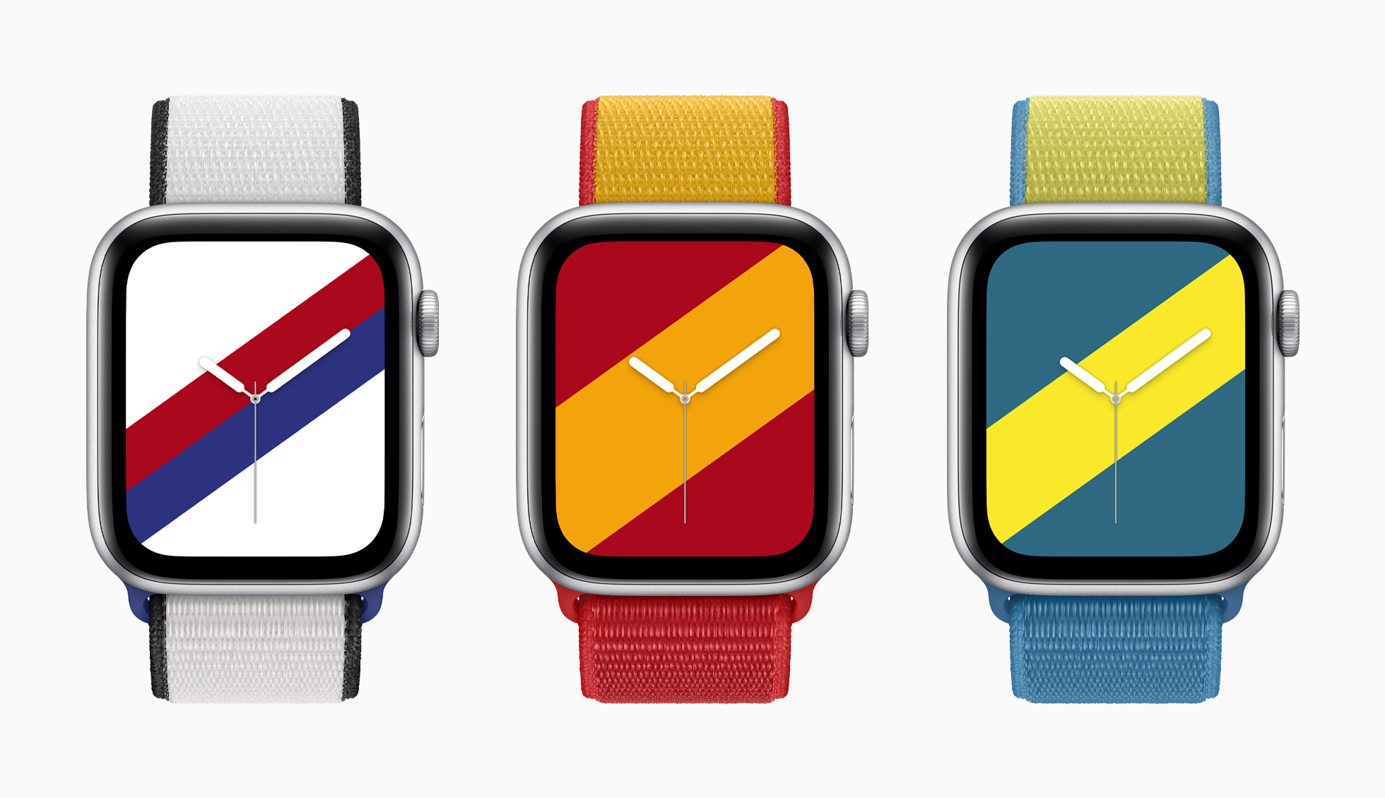 Apple Watch kordonları Güney Kore, İspanya, İsveç