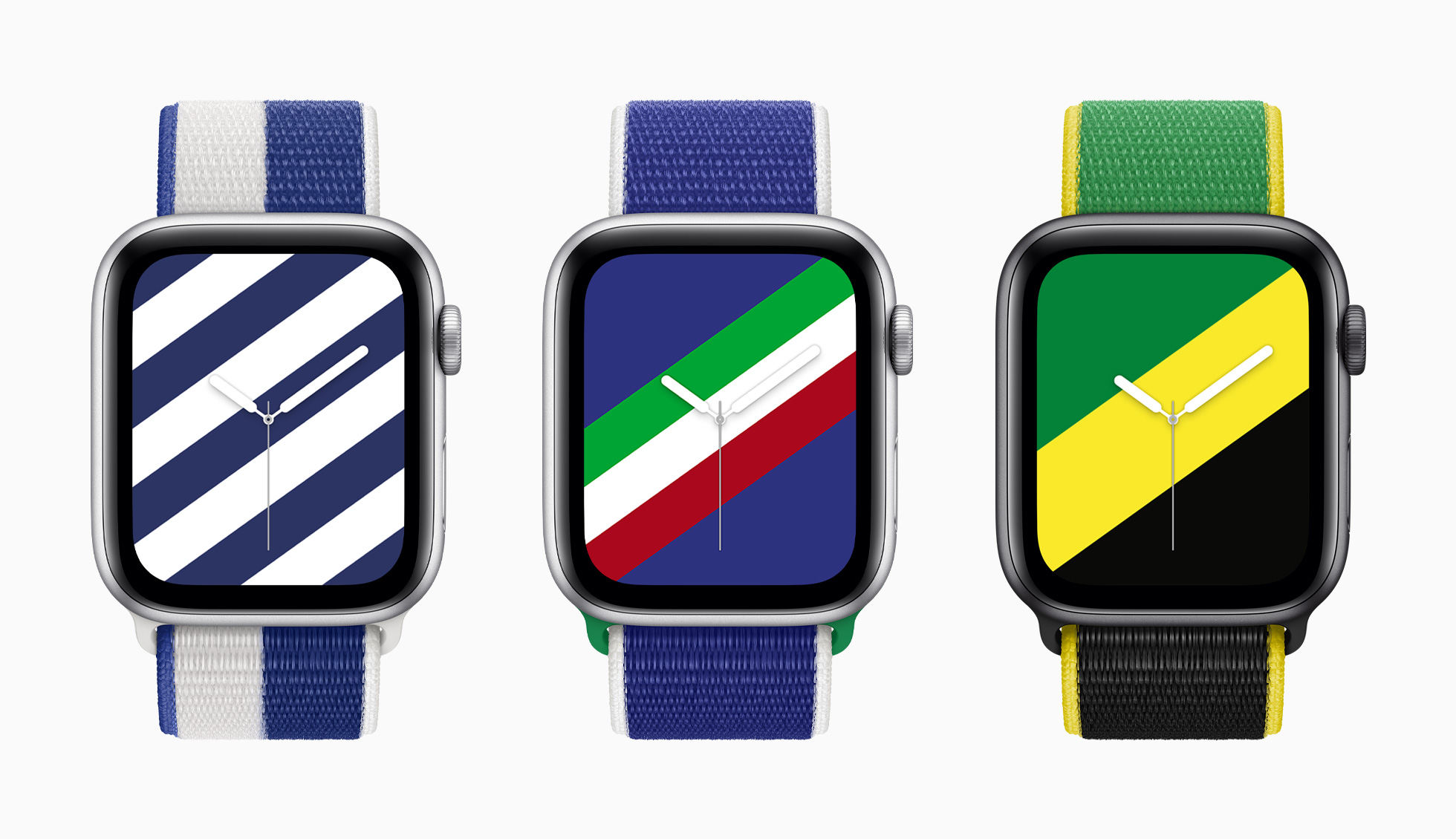 Apple Watch kordonları Yunanistan, İtalya, Jamaika