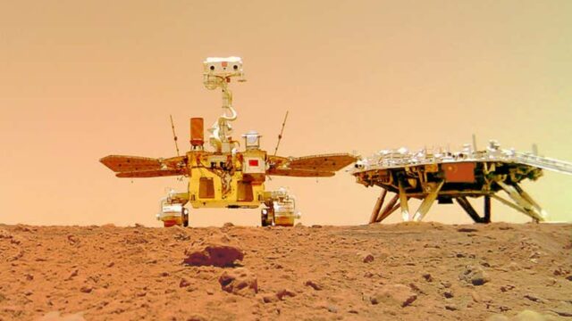 Çin’in Mars gezgini Zhurong özçekim yaptı
