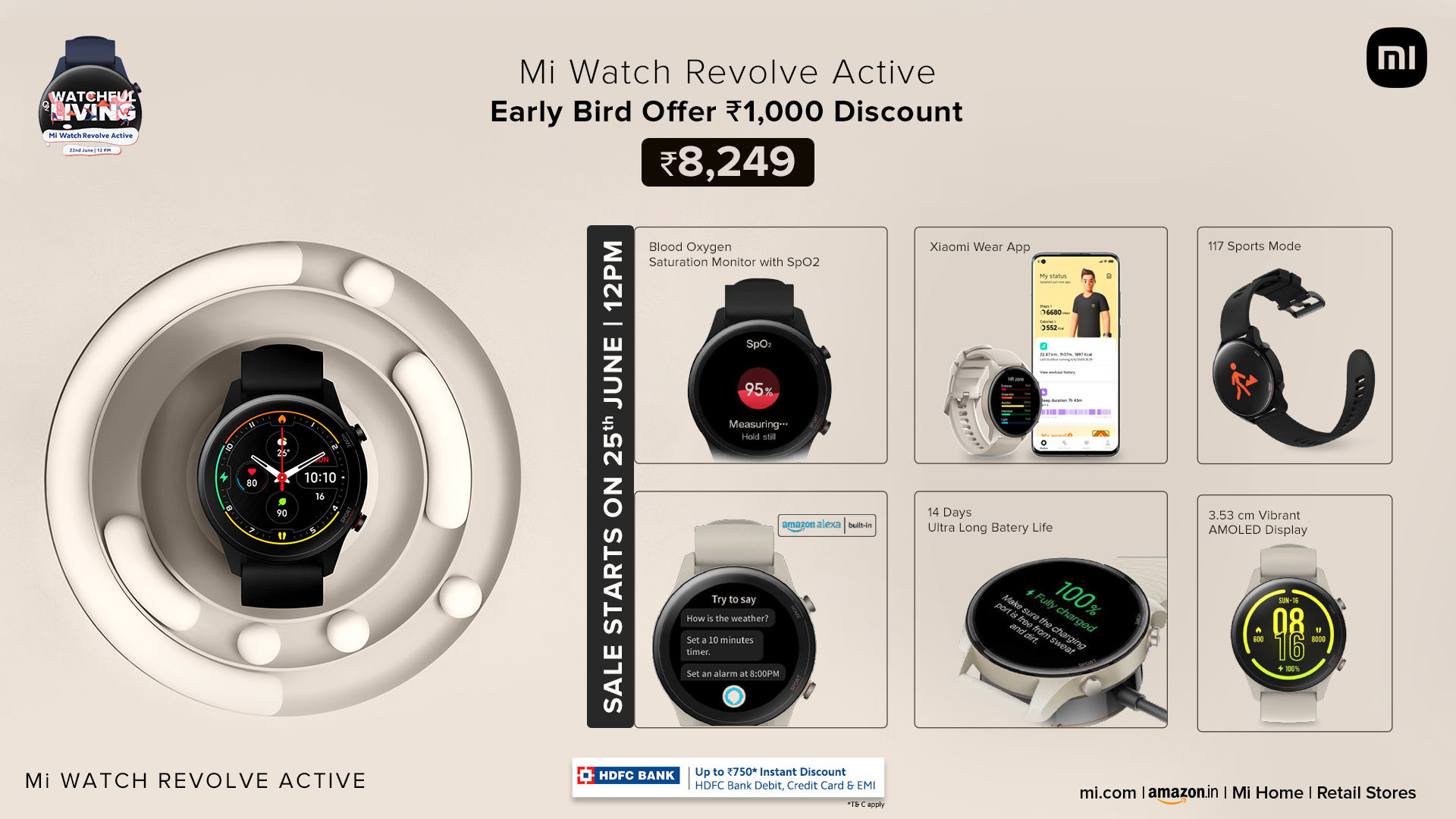 Xiaomi Mi Watch Revolve Active