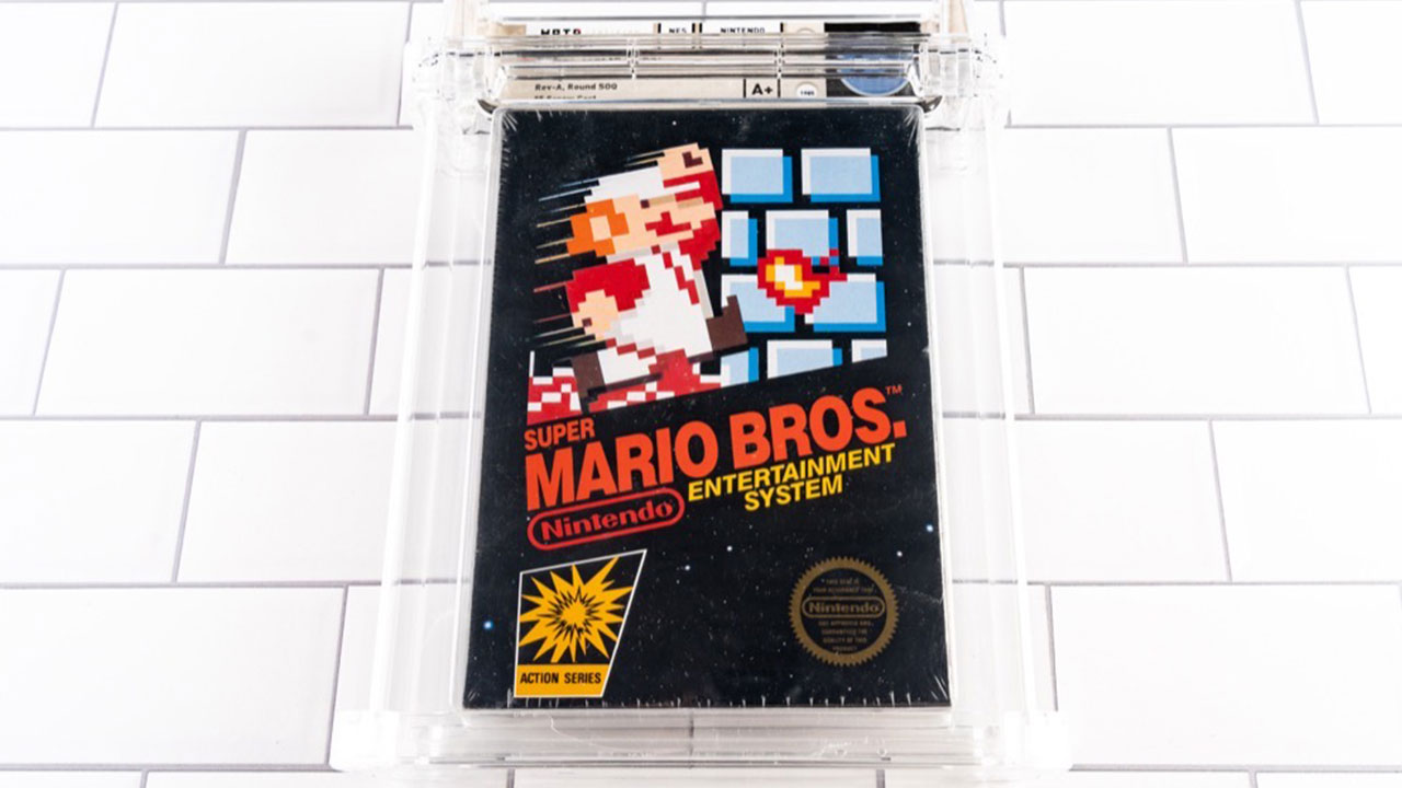 Super Mario Bros. kopyasına rekor ücret! 