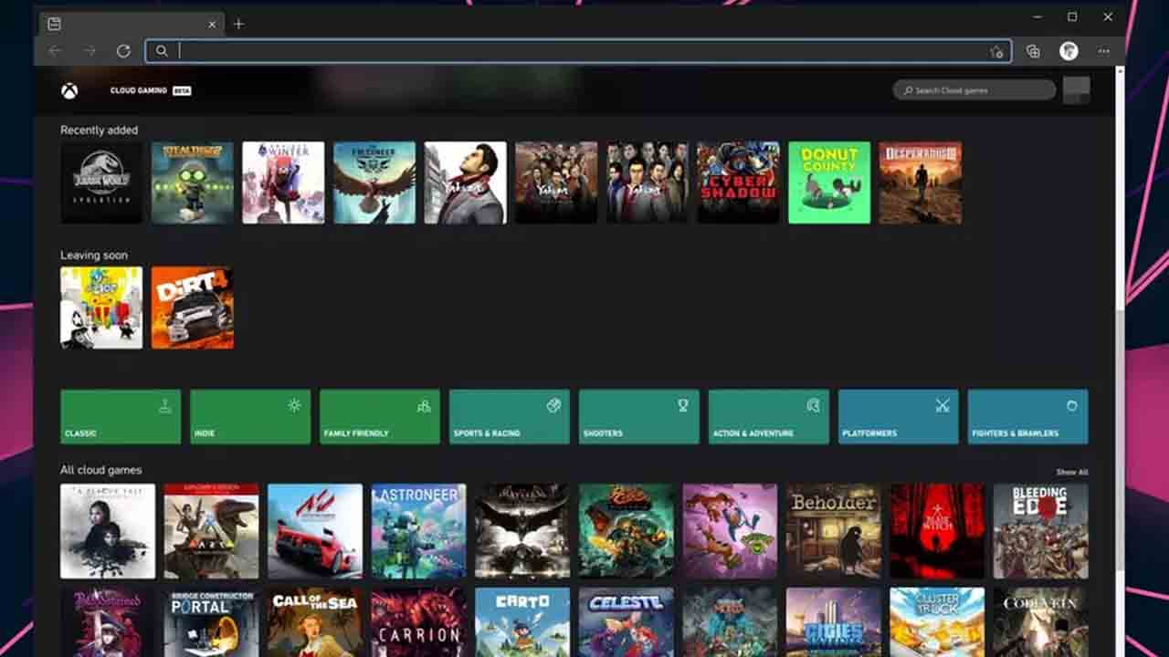 Xbox Cloud Gaming düşük sistemli PC kullanıcılarına müjde