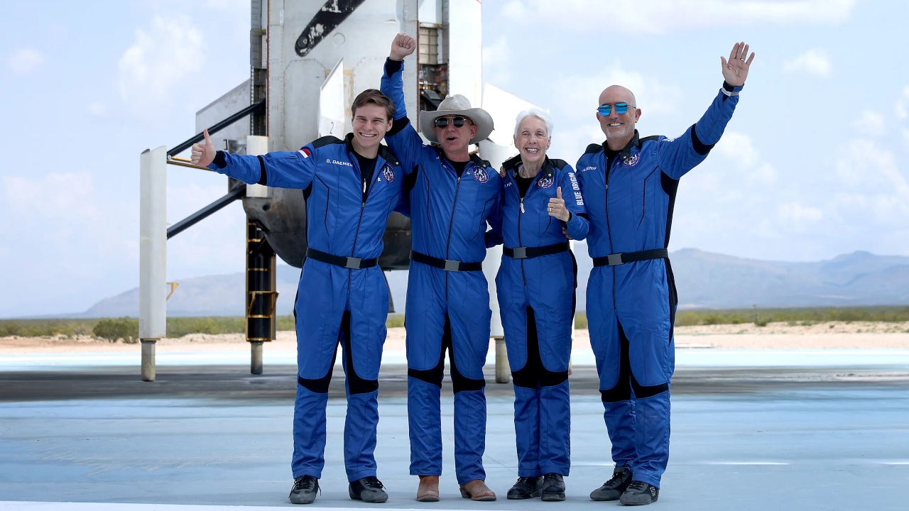 Blue Origin uzay yolculuğu