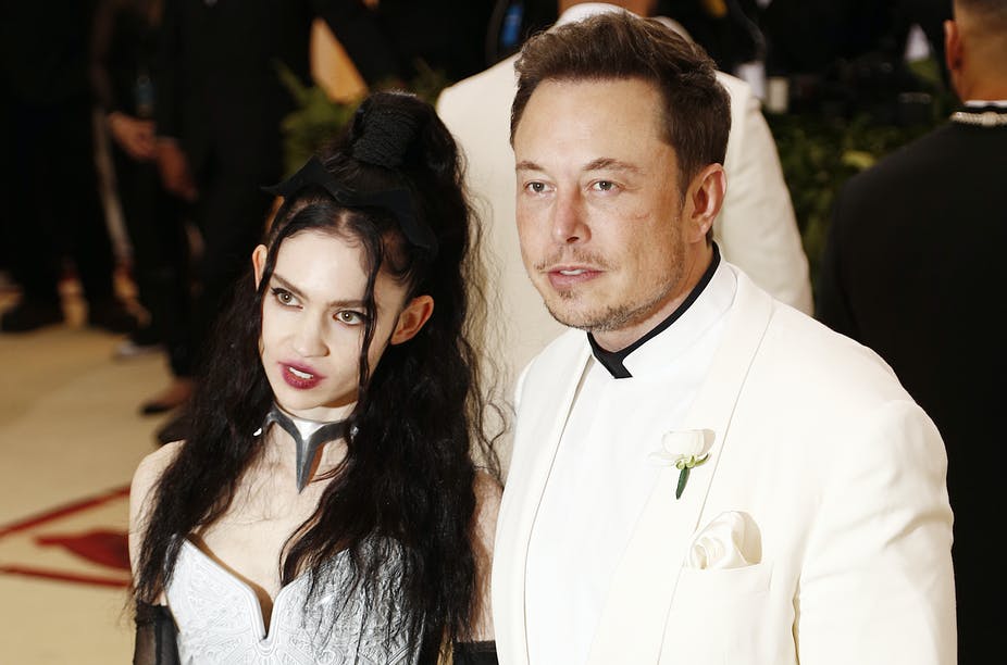 elon musk ve grimes