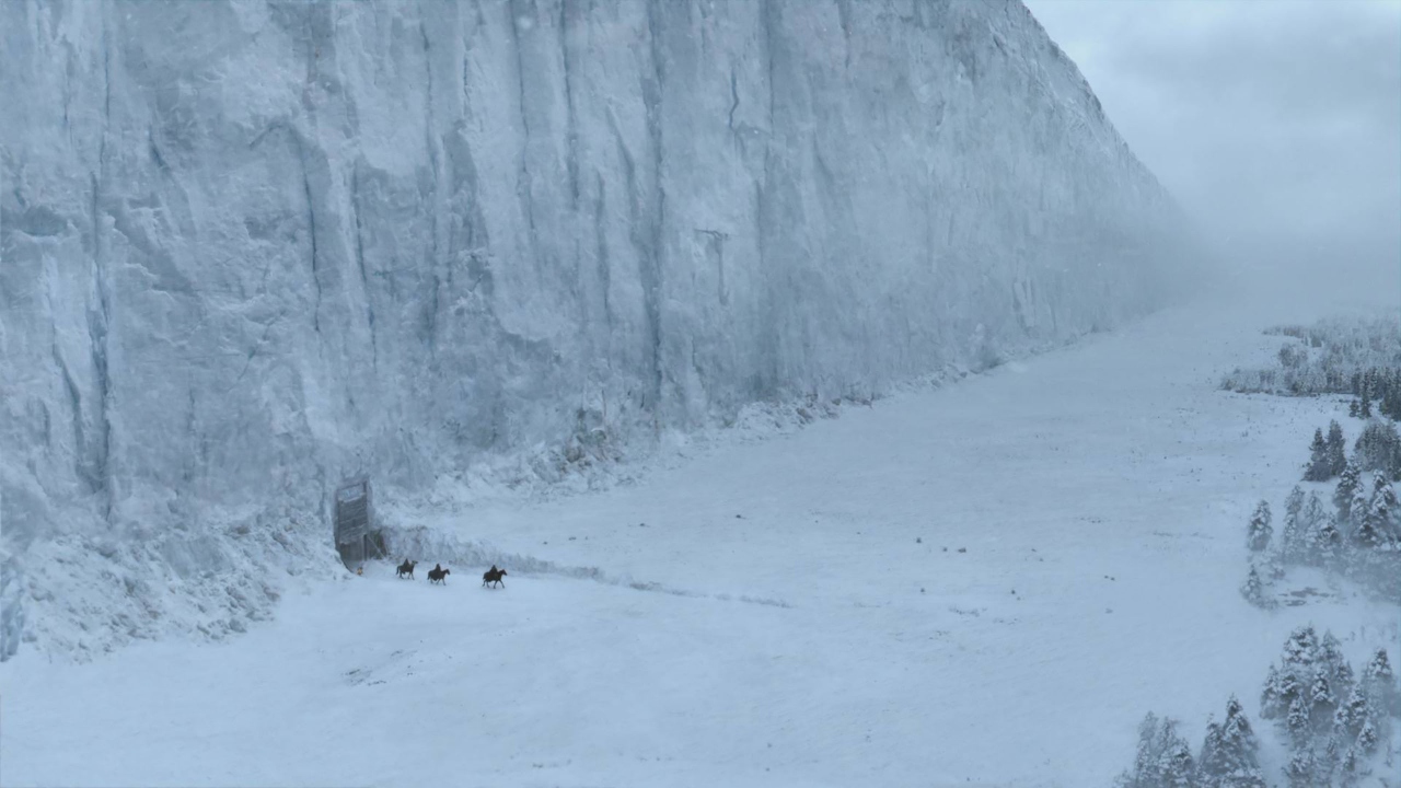 Buz Devri görselleştirmesi, Game of Thrones ‘Duvar’ına benziyor
