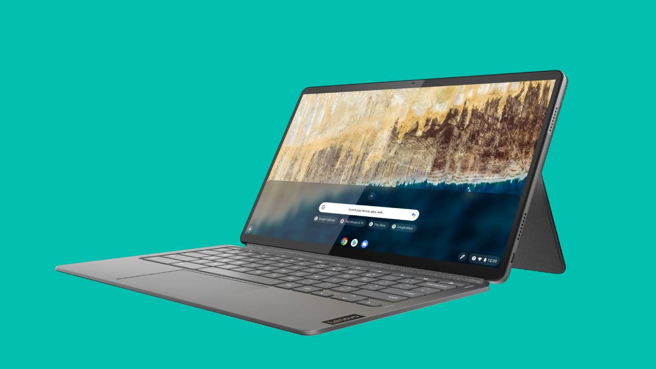 Lenovo, Snapdragon işlemcili Chromebook modeli Duet 5'i tanıttı.
