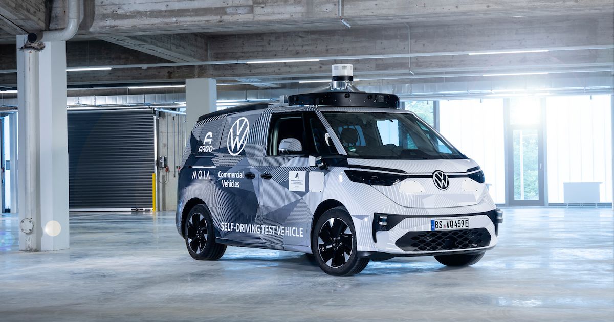 Otonom ticari araç Volkswagen ID Buzz AD tanıtıldı