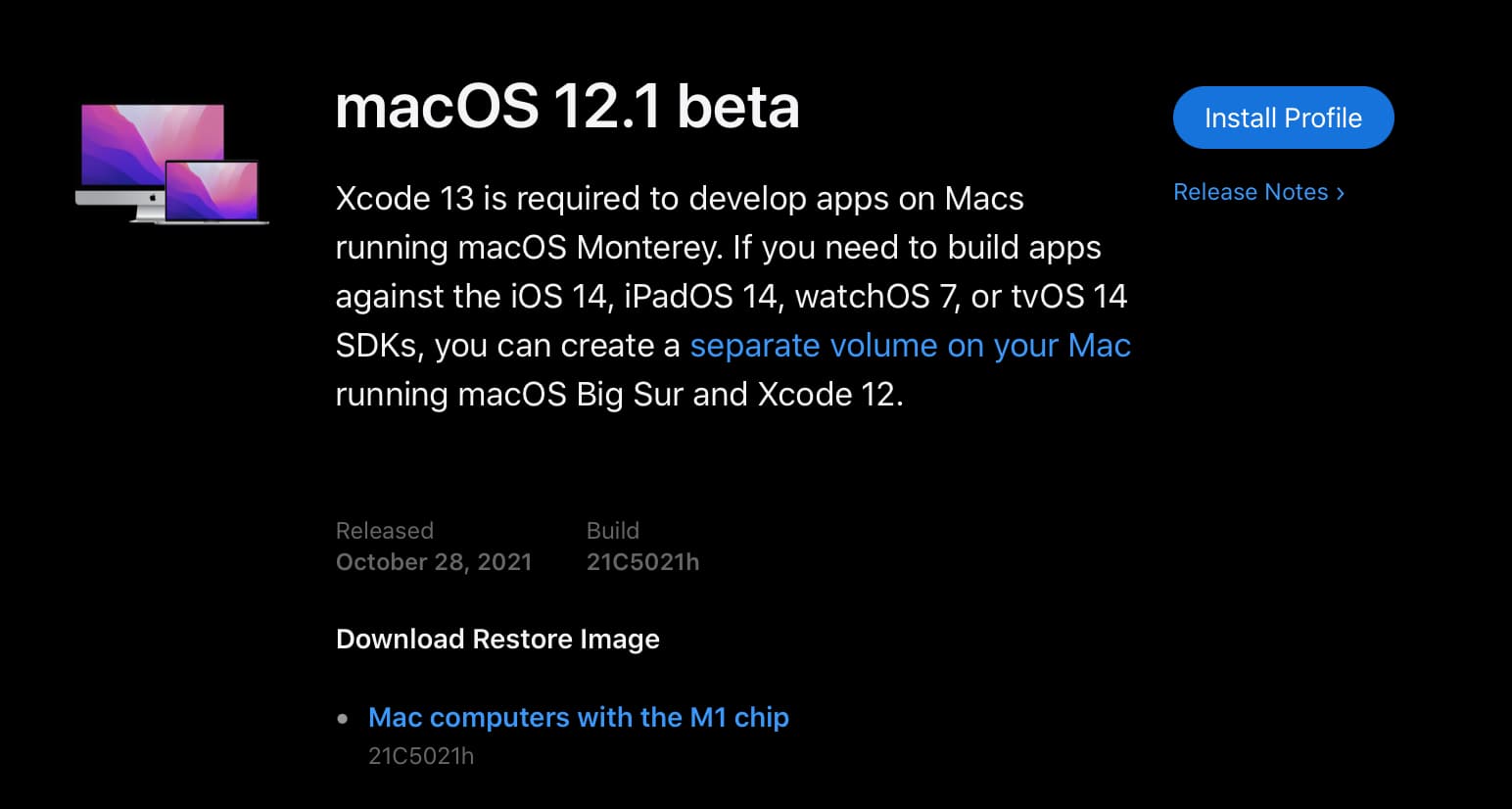 macos-monterey-beta-12-1-yayinlandi