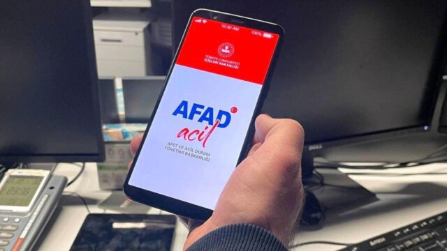 AFAD Emergency Call application against natural disasters is published